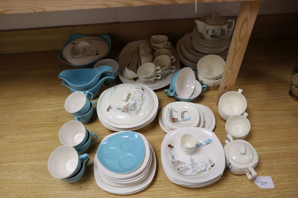 Hugh Casson for Midwinter, a collection of Fashion Shape Cannes and Riviera tableware,